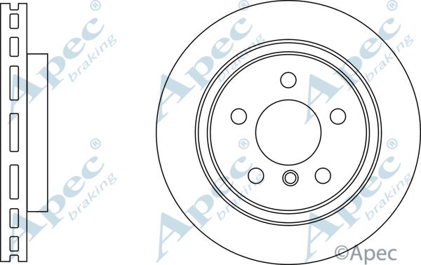 APEC BRAKING Bremžu diski DSK3149